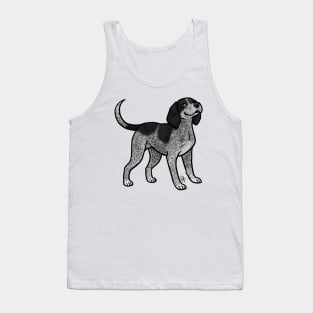 Dog - Bluetick Coonhound - Blue Tank Top